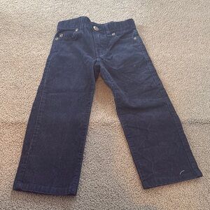 Children's Navy Blue Corduroy Pants